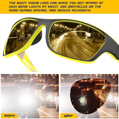 Image of CREEK UV Protected Polarization Sports Sunglasses for Men Driving Cycling Fishing Cricket Sunglasses