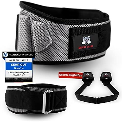 BEAST CLUB Gewichthebergürtel + Zughilfen Cover
