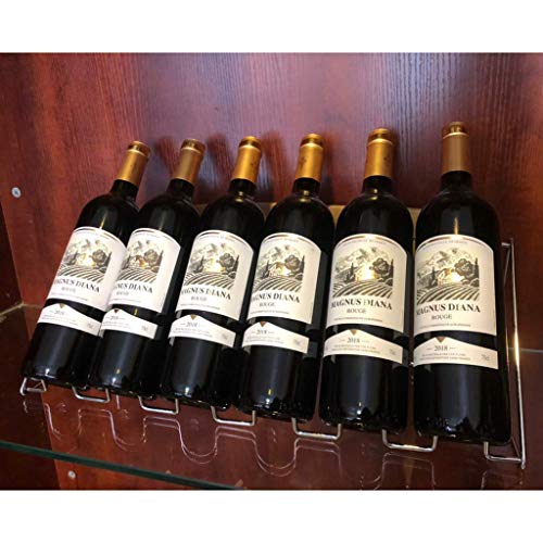 Soporte metálico para 4 botellas de vino miniatura 3