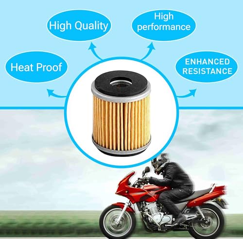 Image of (PACK OF 2) Engine Oil Filter Cleaner Element Assy for R15 V2(2014, 2016), R15V3 (2019-2020), R15V4(2022-2023) FZ25 (2021,2022,2023), MT-15 (2021, 2022, 2023) O.E type