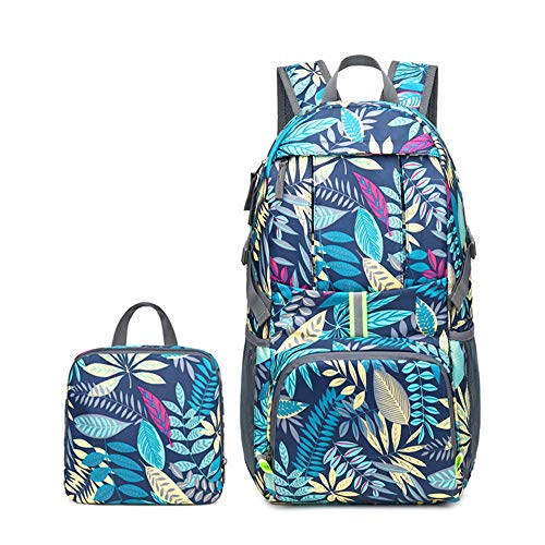 WNGQ Mochila Ligera Plegable De Trekking Backpack para Bicicleta Impermeable Excursionismo