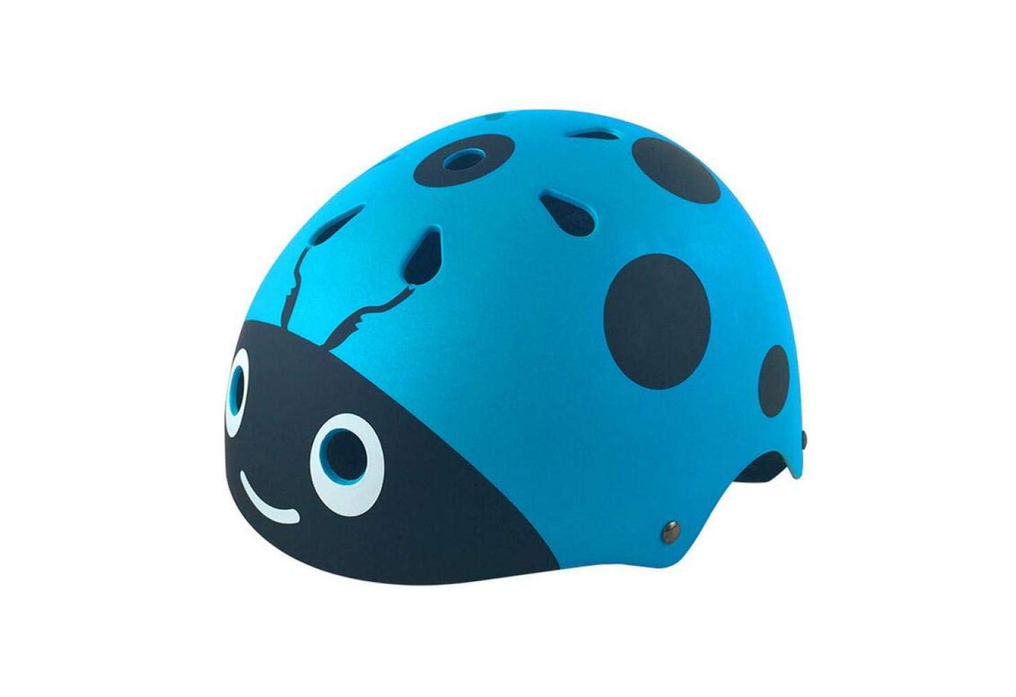 Kask rowerowy górski Kask rowerowy dla dzieci, Kask Abs Skater dla dzieci Regulowany rozmiar dla dzieci w wieku od 3 do 7 lat z motywem zwierząt wodny