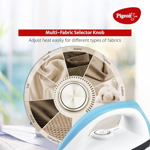 Image of PIGEON AUTOMATIC CORDLESS ELECTRICAL DRY IRON - BLUE