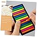 ARTIBETTER 30sheets Thin Highlight Strips Portable Adhesive Reading Strips for Easy Page Marking and Sentence Highlighting Fluorescent Index Tabs for School and Office Use