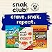 Snak Club Yogurt Trail Mix with Raisins, Peanuts, Dried Dates, Yogurt Chips, Cashews, and Almonds, Gluten-Free and Kosher Snack, 14 oz Resealable Bag