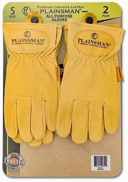 Plainsman Premium Cabretta Leather All Purpose Gloves Small