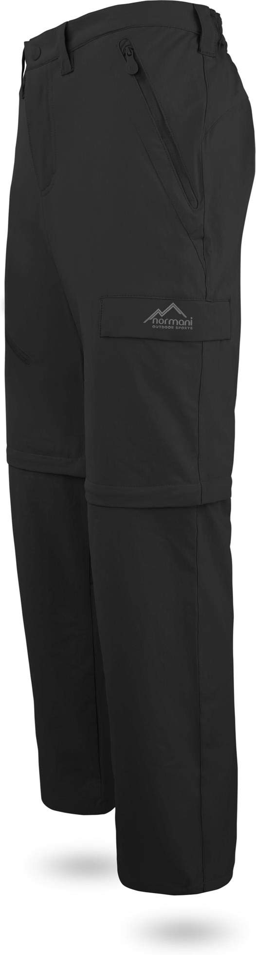 normani Outdoor Sports Herren Softshellhose mit Zip-Off - 2-in-1 Wanderhose