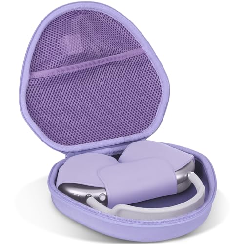 Image of Lebakort Hard Case Compatible with Apple AirPods Max 2 Over-Ear Headphones | Lightweight & Carry, Dustproof Storage, Travel Friendly, Portable for Daily Use, Purple Case
