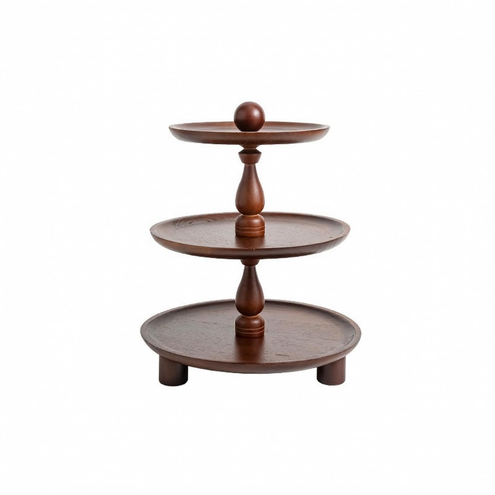 MagiDeal Alzata per Dolci Country Chic Espositore , 3- Piedi