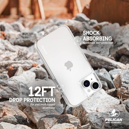 Pelican Ranger iPhone 15 Case - Protective Phone Case - Clear - image 3