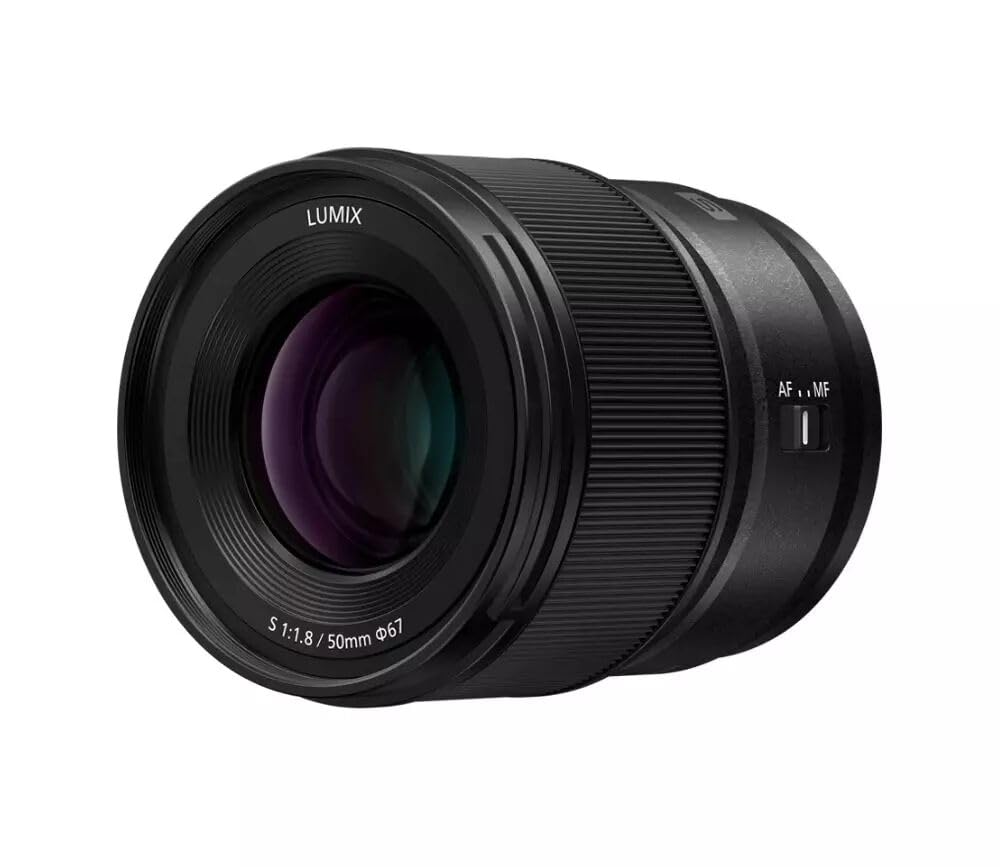 Panasonic LUMIX S 50mm f/1.8 lightweight lens for S series camera