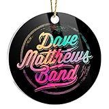 Ornament Dave Memorial Matthew Clear Band Acrylic Xmas Tree Christmas Ornaments Home Decor Keepsake for Holidays