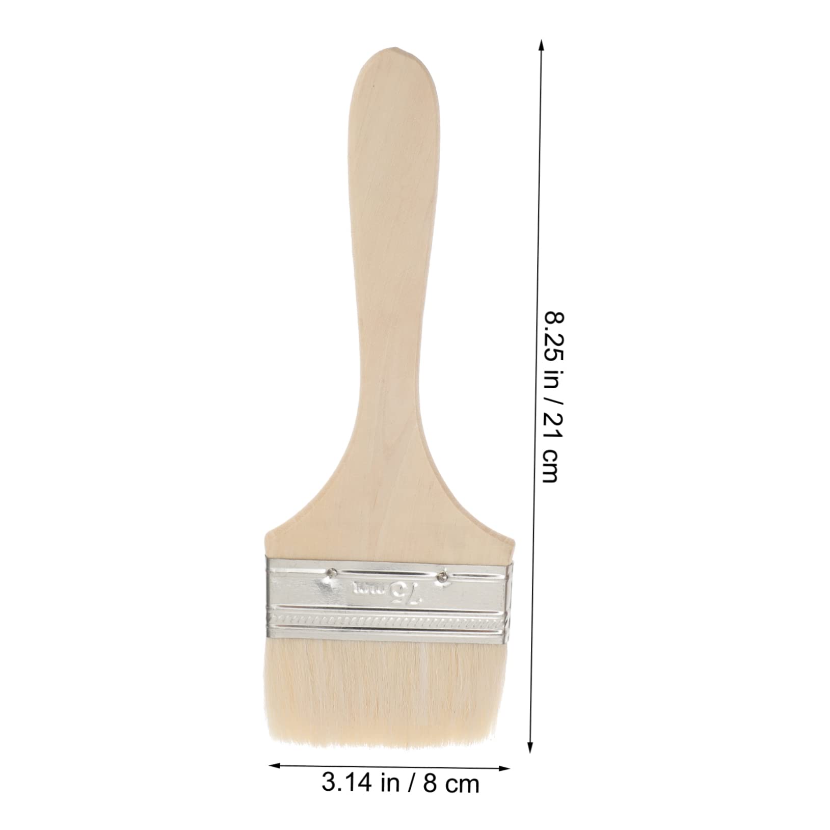 Pincel Profesional de Chip Engrosado 3 Pulgadas, 10 Piezas