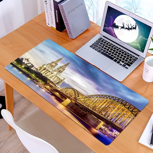 KDWJS Alfombrilla para ratón Speed Gaming XXL 90x40 cm - Base...