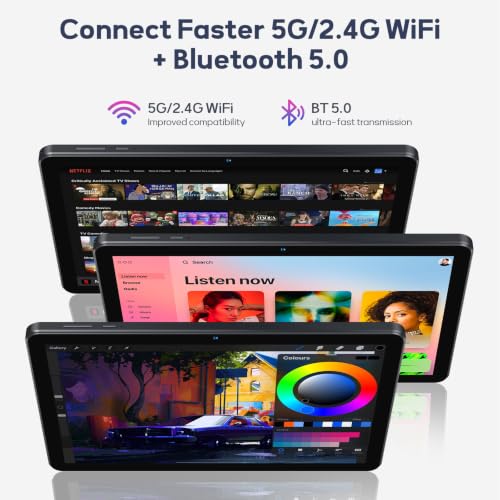Image of 2026 Upgraded Android 16 Tablet, 10 Inch Tablet with Keyboard 128GB + 20GB