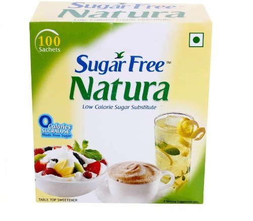 Natura Sugar Substitute - 100 Sachets, Pack