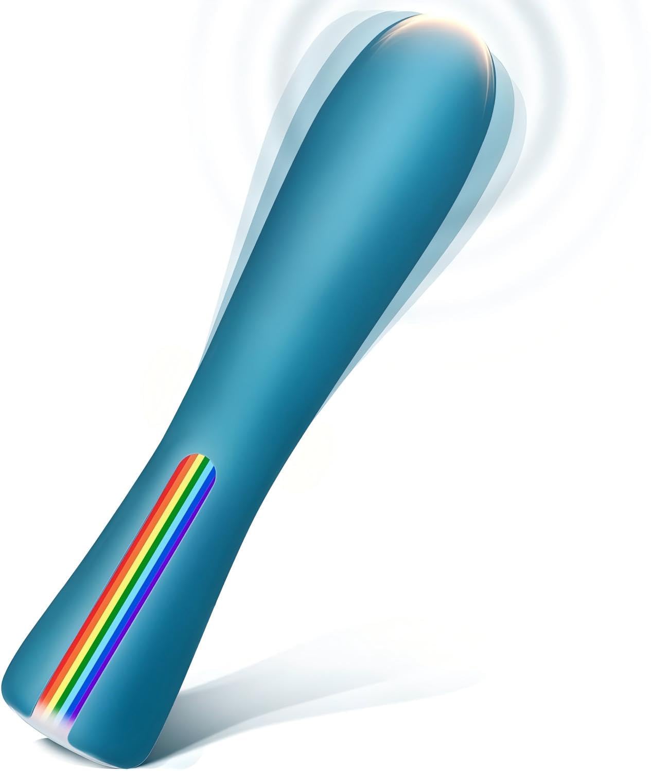 MOOLIGIRL Dual Stimulation Rabbit Vibrator for Women Couples 7 Modes Hollow Flapping Bunny Ear Vibrations with Tip Vibration