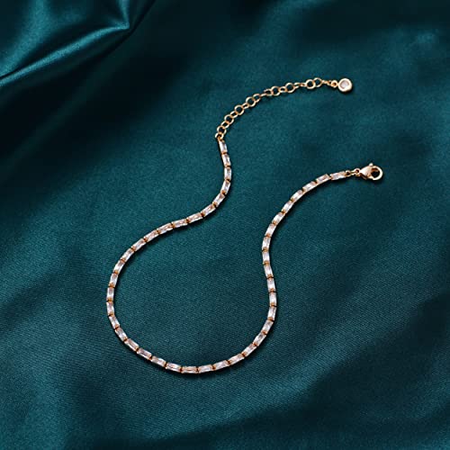 Image of Fettero Anklet Bracelets for Women Gold Plated Dainty Waterproof Anklet Charm Bracelet Summer Beach Foot Jewelry