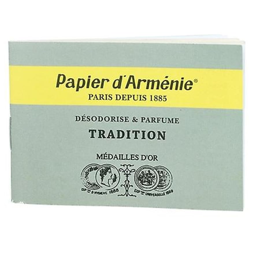 Papel Armenia Sonett, Ambientador Natural Tradicional, Purificador de Aire con Resina de Benjuí