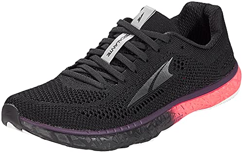 ALTRA Women's ALW1933B Escalante Racer Road Running Shoe, Black/Pink - 8 M US