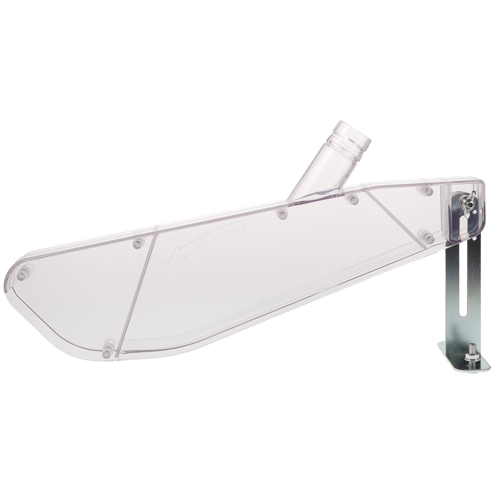 Protection de scie à table Outanaya transparente avec couteau diviseur et fixation en fer