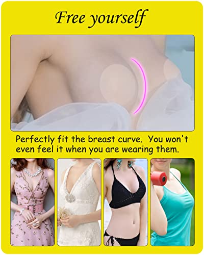 Breathable Silicone Nipple Covers Breast Petals Nipple Pasty Pasties Breast Pads Boob3