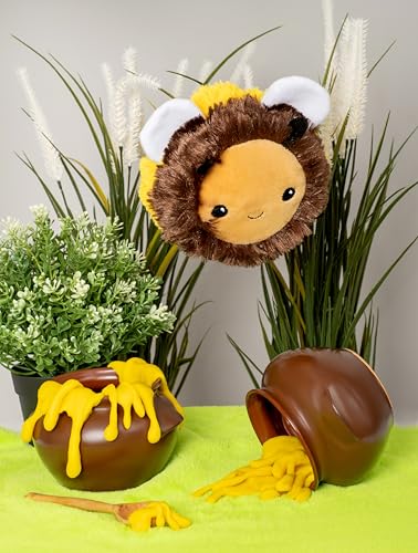 FANCY Biene Kuscheltier 13 cm – Weiches Hummel Plüschtier/Stofftier – Süßes Geschenk für Kinder, Mädchen & Jungen