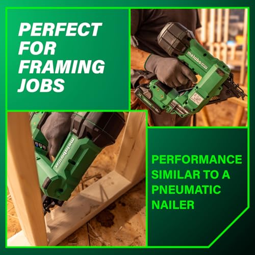 Metabo HPT 18V MultiVolt 30° Framing Nailer Kit