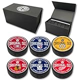 Sports Decor Original 6 - Collectible Puck Set