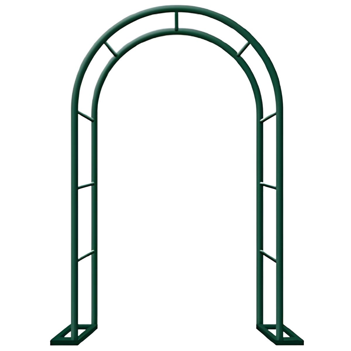 Treillis de mariage vert - 350 cm x 250 cm - Résistant aux intempéries - Pour plantes grimpantes - Treillis robuste pour les événements en plein air - Décoration de jardin - Idéal pour les mariages et