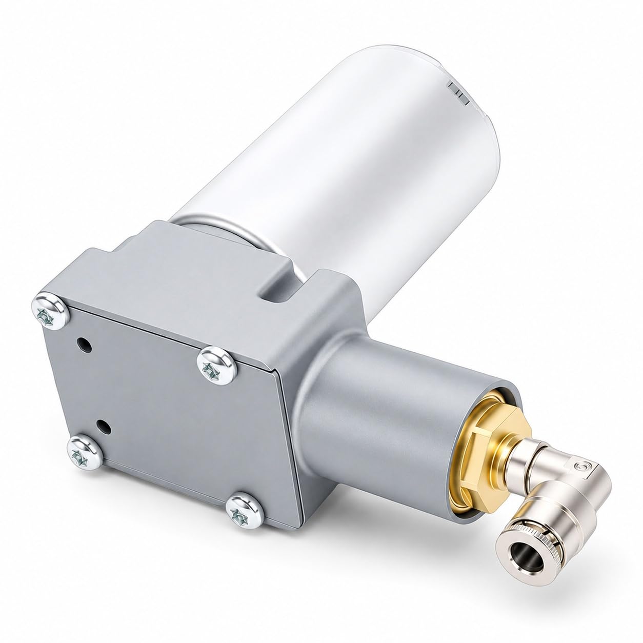 Elprico Compressore per Sedili a Sospensione Pneumatica, Motore Pneumatico in Metallo DC 24V con Funzionamento a Bassa rumorosità, per Sedili di Camionista