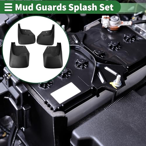 Image of Motoforti Mud Flaps Splash Guards Mud Guards for Chevrolet Trail Blazer 2002-2009 W /Mount Accessories