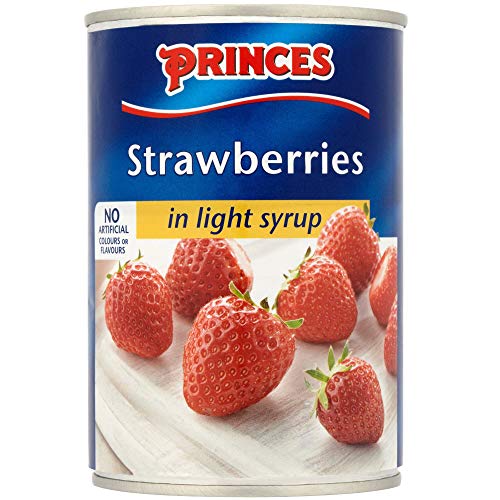 Princes Strawberries in Light Syrup - 12x410g