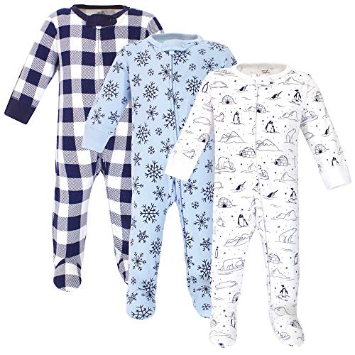 Image of Touched by Nature Baby Girls' Organic Cotton Sleep and Play
