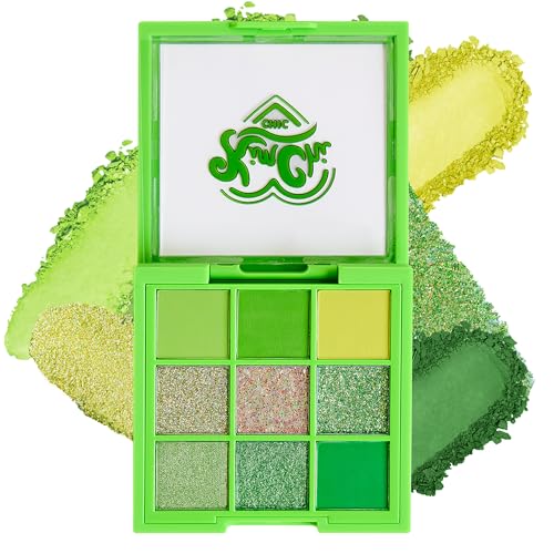 Kimchi Chic Beauty Citrus Queen Shadow Palette Green-Tone Makeup Palette