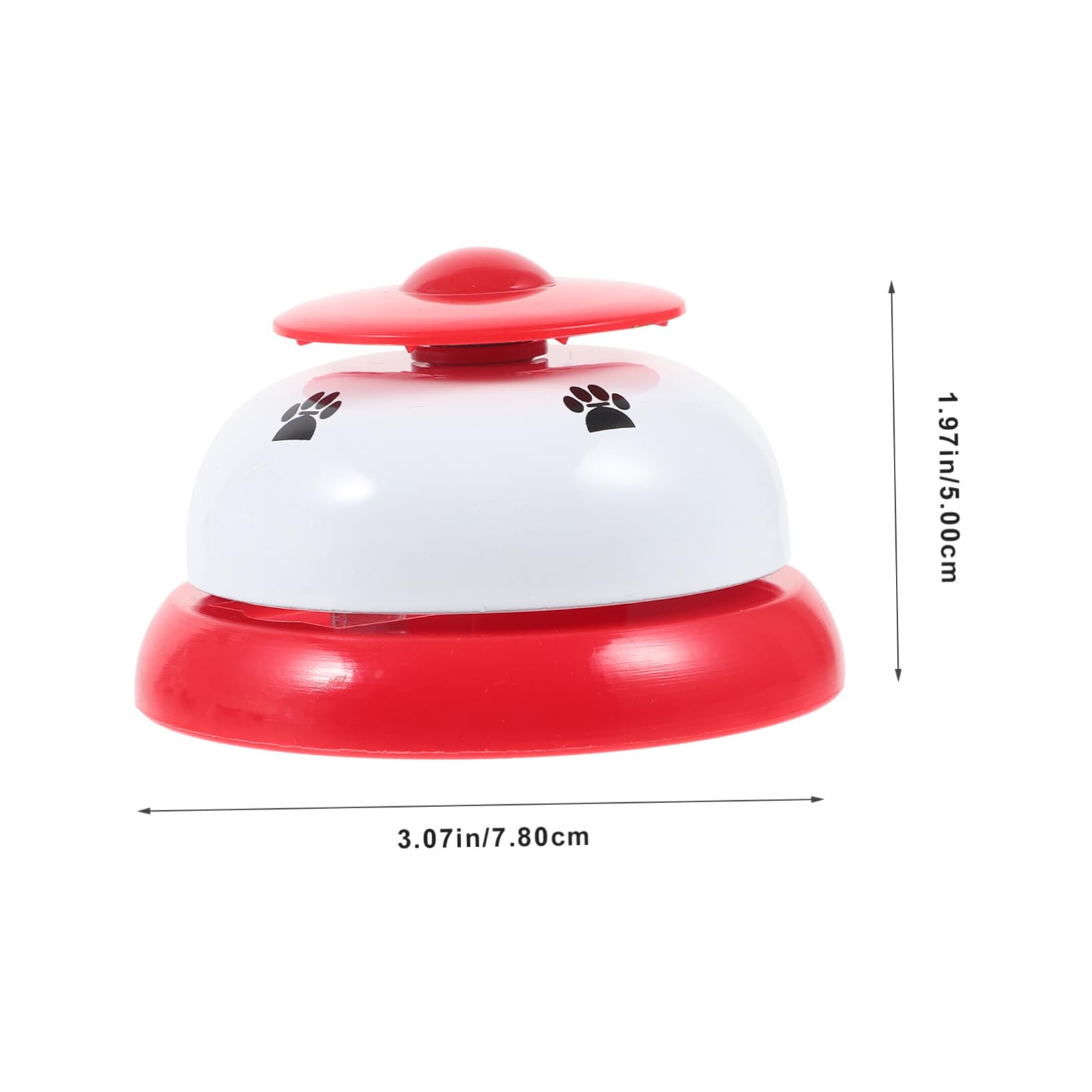 Totority Dog Training Bell Pet Doorbells for Potty Plastic Puppy Training Toy Easy to Use