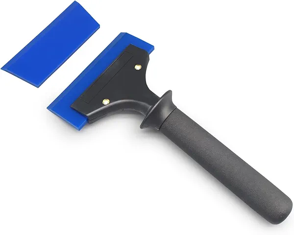 NBTOOL Car Window Squeegee Small Squeegee Ice Scraper for Window Cleaning,Long Handle Squeegee with PU Blade for Car Windshield,Glass,Shower Glass Doors
