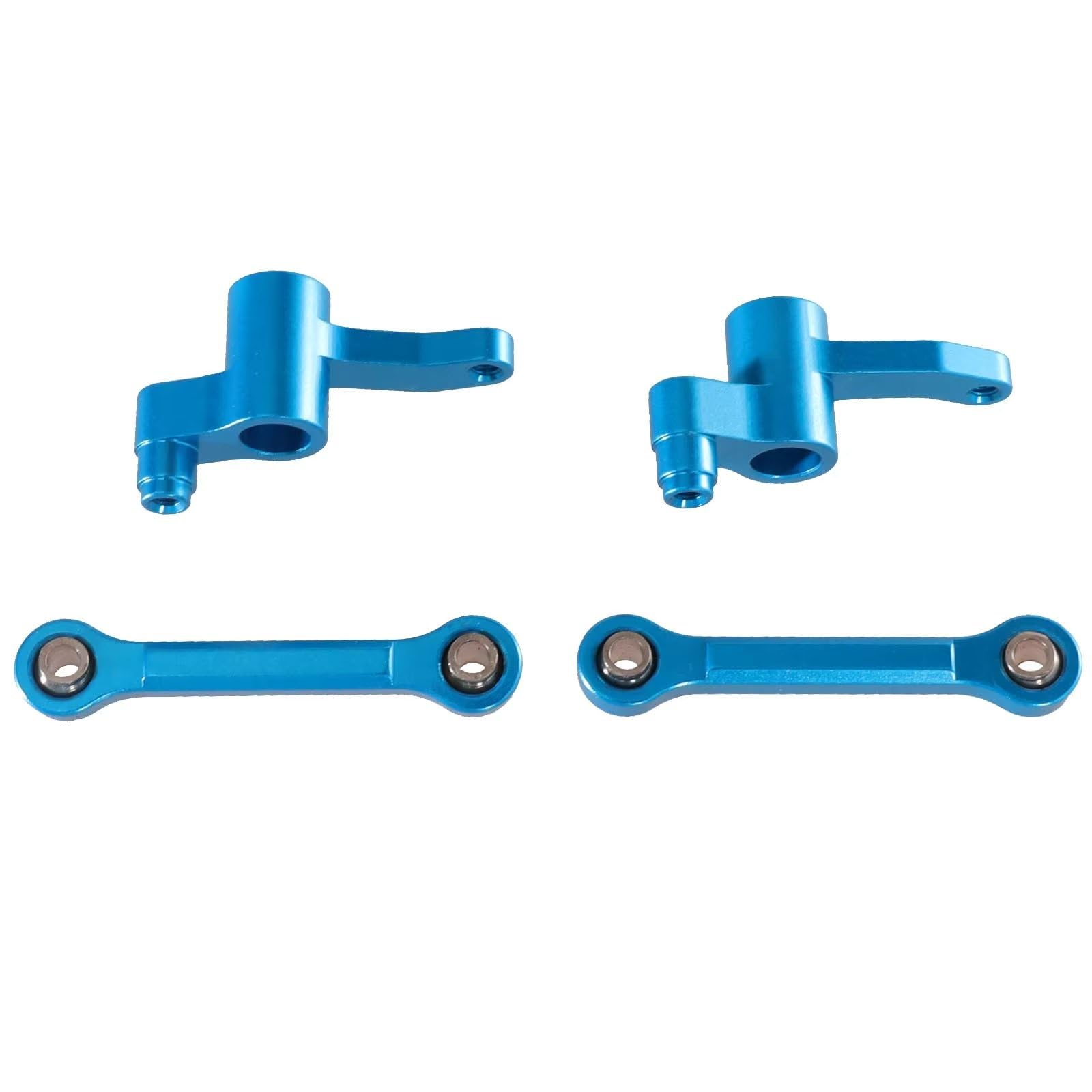 Rc Special Connecting Rod for SCY 18101 18102 1/18 Metal Steering Group Steering Rod Remote Control Car Tracked Vehicles Parts and Accessories Upgrades Replacement Use(Blue)