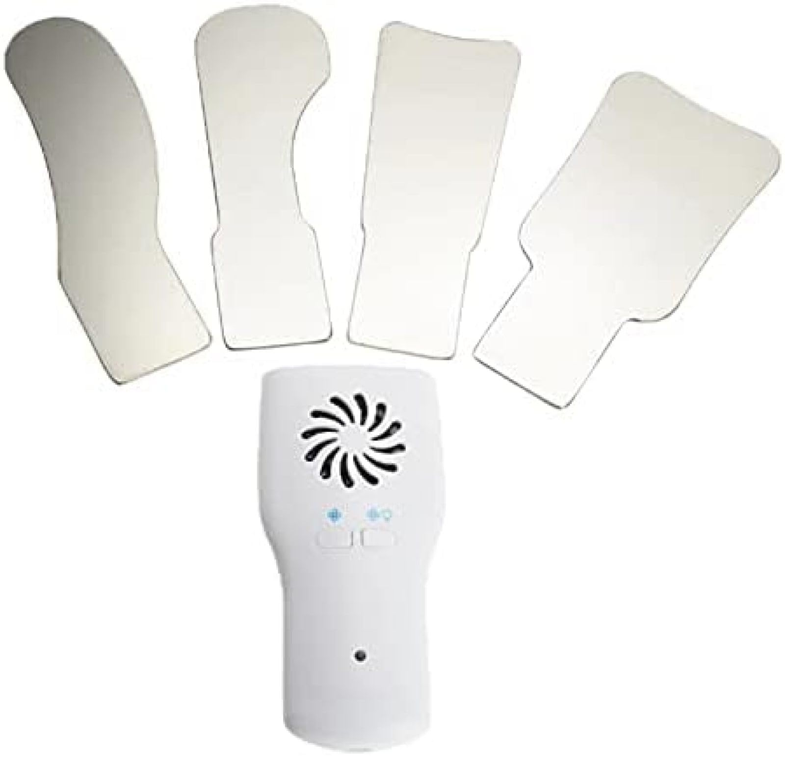 Specchio Bocca Dentale con Specchio Orale Leggero, Specchio LED per Ispezione dei Denti, Specchio Bocca Antiappannamento, Strumento per L'igiene Orale del Dentista, Ricaricabile, con Ventola
