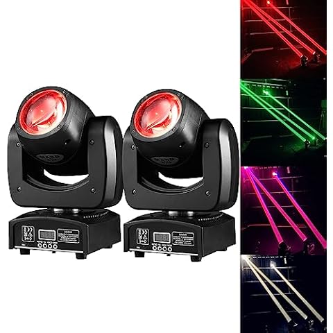 DJXFLI 90W LED Moving Head Lights 2 Pack Cover