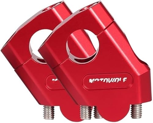 Abrazadera de manillar de motocicleta Abrazadera de barra elevadora compatible con Benelli para TRK520X TRK 502 TRK 502X para BJ500 para Leoncino