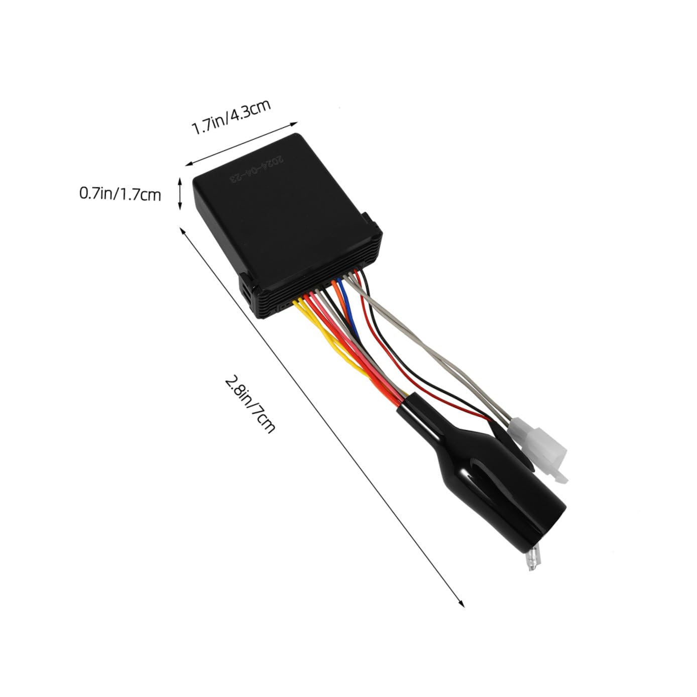SHINEOFI Kit Allarme per Moto Avviamento Remoto e Blocco Motore Automatico, Dispositivo Antifurto in Plastica con Telecomando per Sicurezza Migliorata