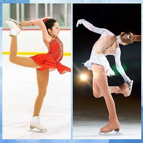 Jexine 2 Roll 98ft White Figure Skate Tape 1.5 Inch Waterproof Sport Tape Hockey Tape Ice Skate Tape for Athletic Skating Boots Laces Protector Accessories