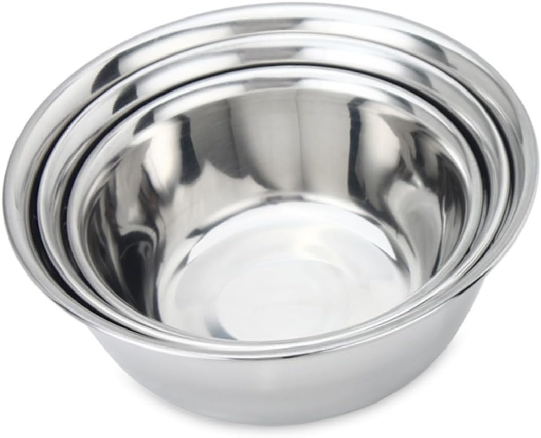 3pcs Stainless Steel Medicine Treatment Bowl Iodine Bowl Salons Labs Home