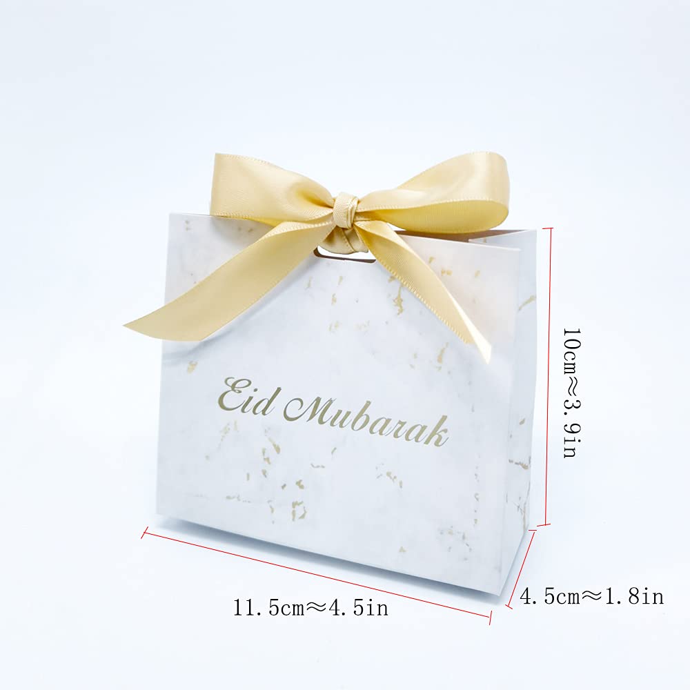 Pralinenschachtel-Set, Geschenktüte aus Marmorpapier, Geschenkbox für Partygeschenke, Partyzubehör, grün, 50 Stück