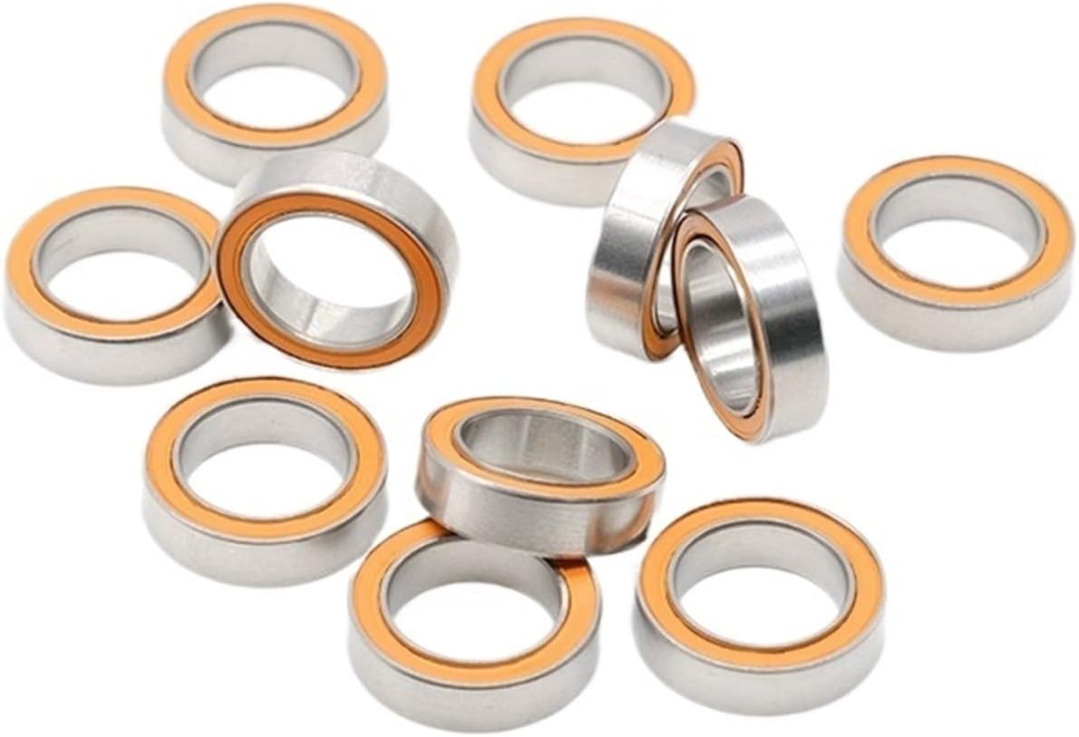 1Pcs S6700 2RS ABEC7 10X15X4mm 10x15x4mm ABEC-7 Stainless Steel Hybrid Ceramic Bearing Fishing Reel Bearing