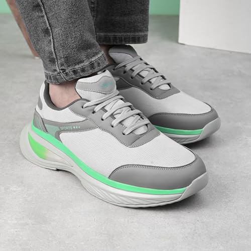 Image of Centrino Men's Running Shoes | Ultra Lightweight & Breathable | Comfortable Walking & Workout Sneakers | Cushioned Casual Sports Shoes (9438)
