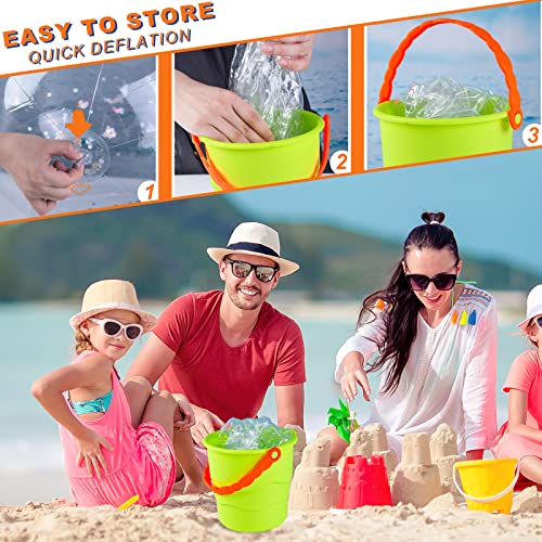 Amor Present Beach Balls, 16 Inch Glitter Beach Balls Conffeti Pool Toys For Kids Summer Pool Party Beach Volleyball Vacation, Silver #TOP5