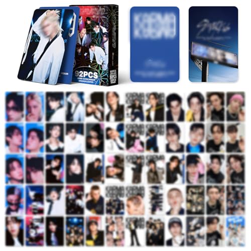 ARHZ 92 unidades KP0P SKZ00 Tarjetas fotográficas para niños, tarjetas Lomo, nuevos álbumes para fans