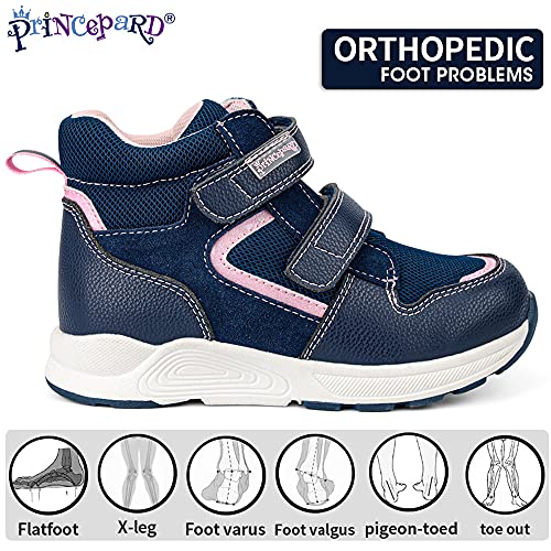 Orthopedic Shoes for Toddlers and Kids,High-top Corrective Sneakers for Boys and Girls with Arch and Ankle Support,Non-Slip Soles2